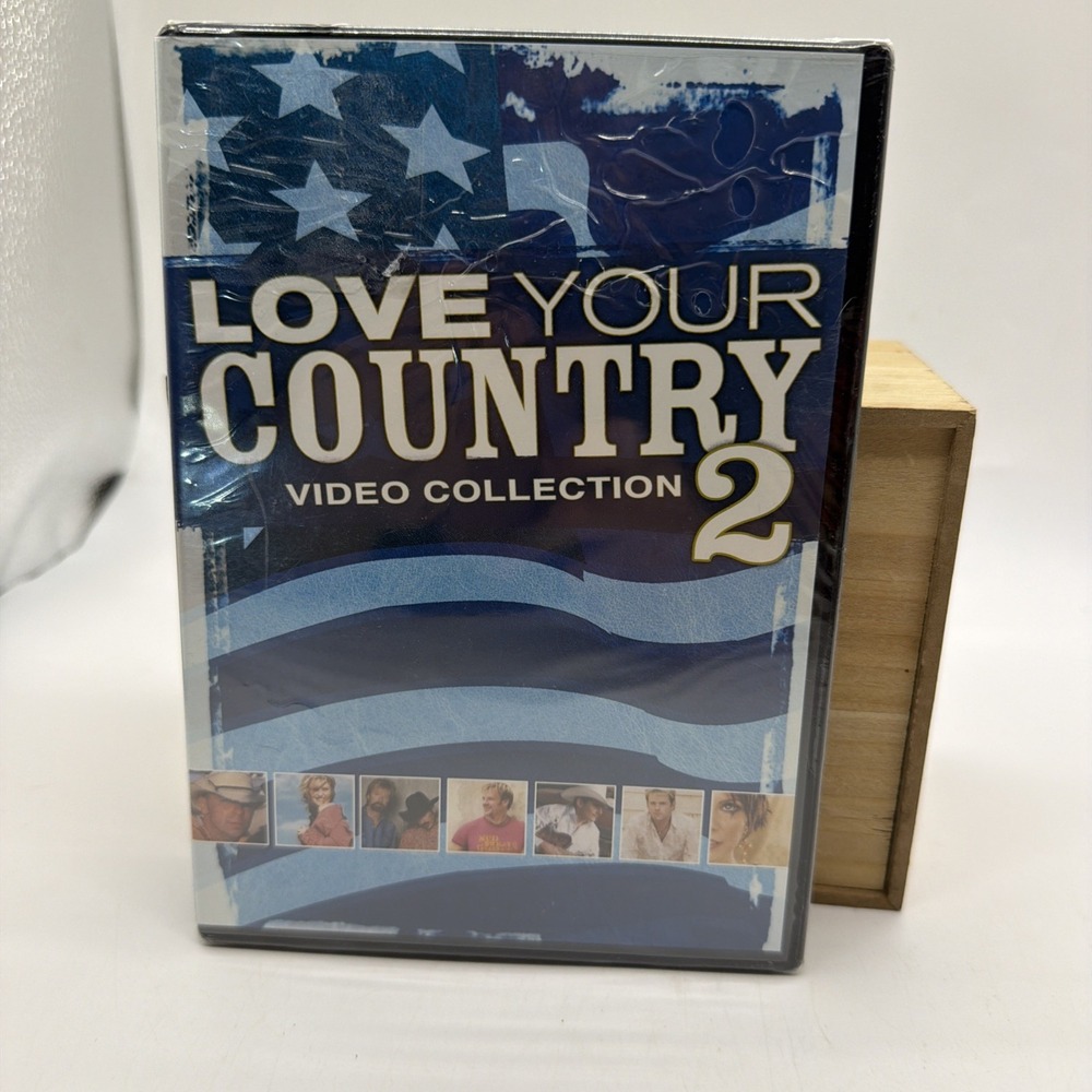 Love Your Country Video Collection 2 DVD Music Videos 828766621990 NEW SEALED